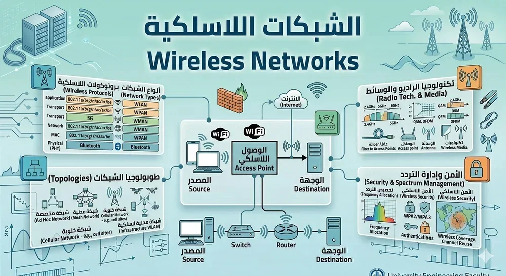الشبكات اللاسلكية